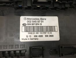 Mercedes-Benz C W203 Módulo de fusible 0025459701