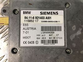 BMW 7 E65 E66 Centralina/modulo bluetooth 84116921403