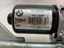 BMW 2 F46 Mechanizm i silniczek wycieraczek szyby przedniej / czołowej 7301046