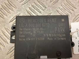 Mercedes-Benz GLA W156 Pysäköintitutkan (PCD) ohjainlaite/moduuli A0009006713