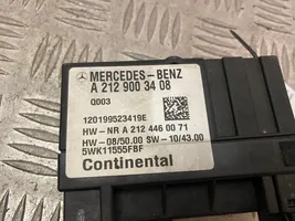 Mercedes-Benz C W204 Unité de commande / module de pompe à carburant A2129003408