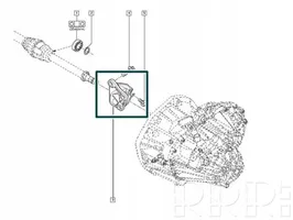 Renault Master III Staffa del cuscinetto di supporto dell’albero di trasmissione 8200904226