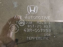 Honda Jazz Szyba karoseryjna tylna 43R007953