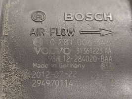 Volvo XC60 Mass air flow meter 31361223