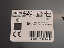 Mitsubishi Outlander Beraktės sistemos KESSY (keyless) valdymo blokas/ modulis 8637B420