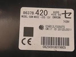 Mitsubishi Outlander Beraktės sistemos KESSY (keyless) valdymo blokas/ modulis 8637B420