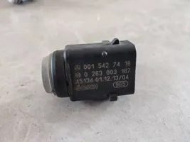 Mercedes-Benz ML W163 Capteur de stationnement PDC 0015427418