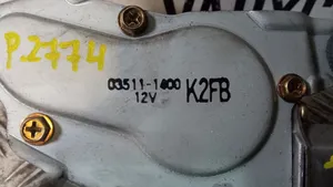 KIA Carens I Motorino del tergicristallo del lunotto posteriore 035111400