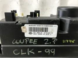 Mercedes-Benz CLK A208 C208 Door central lock control unit/module 2108001848