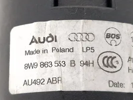 Audi A4 S4 B9 Plage arrière couvre-bagages 8W9863553B
