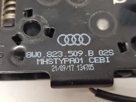 Audi A4 S4 B9 Zamek pokrywy przedniej / maski silnika 8V0823509B