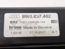 Audi A4 S4 B9 Regulador de puerta delantera con motor 8W0837462