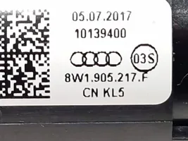 Audi A4 S4 B9 Przycisk zapłonu Start / Stop 8W1905217F