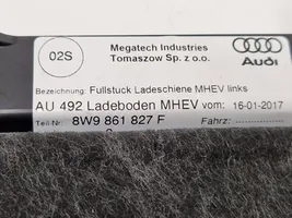 Audi A4 S4 B9 Muu vararenkaan verhoilun elementti 8W9861827F