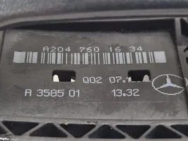 Mercedes-Benz CLS C218 X218 Poignée extérieure de porte arrière A2047601634