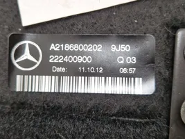 Mercedes-Benz CLS C218 X218 Wykładzina bagażnika A2186800202