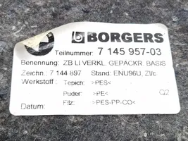 BMW 1 E81 E87 Tavaratilan sivuverhoilu 7145957