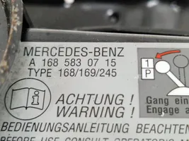 Mercedes-Benz B W245 Домкрат (данкрат) A1685830715