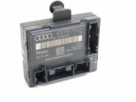 Audi A6 Allroad C6 Durų elektronikos valdymo blokas 4F0959793E