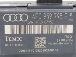 Audi A6 Allroad C6 Unité de commande module de porte 4F0959795E