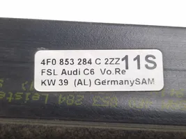 Audi A6 Allroad C6 Rivestimento modanatura del vetro della portiera anteriore 4F0853284C