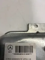 Mercedes-Benz GLE (W166 - C292) Poduszka powietrzna Airbag pasażera 1668602423