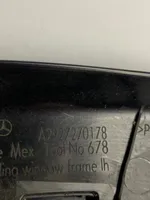 Mercedes-Benz GLE (W166 - C292) Rivestimento modanatura del vetro della portiera anteriore A2927270178