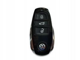 Volkswagen Touareg II Ключ / карточка зажигания 7P6959754L