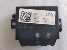 Audi A7 S7 4G Pysäköintitutkan (PCD) ohjainlaite/moduuli 4H0919475G