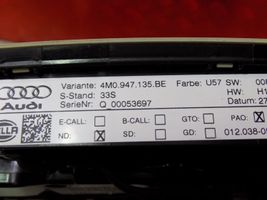 Audi Q7 4M Illuminazione sedili anteriori 4M0947135BE