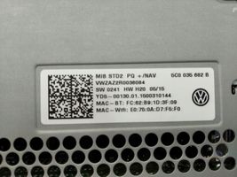 Volkswagen Tiguan Radio/CD/DVD/GPS-pääyksikkö 5C0035682B