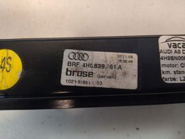 Audi A8 S8 D4 4H Mechanizm podnoszenia szyby tylnej bez silnika 4H0839461B