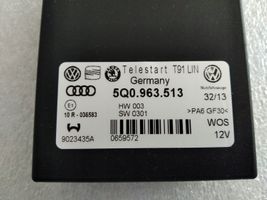 Volkswagen PASSAT B8 Unidad de control/módulo calefacción auxiliar 5Q0963513