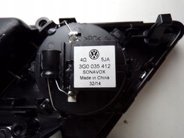 Volkswagen PASSAT B8 Moldura del tarjetero del panel de la puerta trasera 3G0867450B