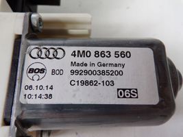 Audi Q7 4M Užuolaidos (štorkės) varikliukas 4M0863560