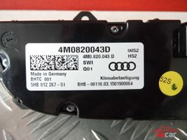 Audi Q7 4M Climate control unit 4M0820043D