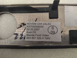 Audi A8 S8 D3 4E Pridegėjo apdaila (galinio) 4E0857326H