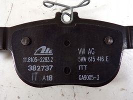 Volkswagen Golf VIII Aizmugurējais bremžu disks 5Q0615601D