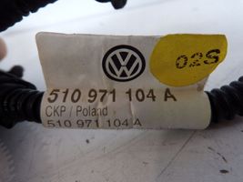 Volkswagen Golf Sportsvan Wiązka przewodów czujnika parkowania PDC 510971104A