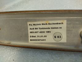 Audi A4 S4 B7 8E 8H Takaoven verhoilu (käytetyt) 8E0867420C