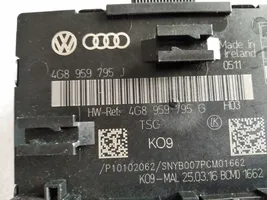 Audi A6 S6 C7 4G Modulo di controllo del corpo centrale 4G8959795J