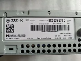 Audi A5 8T 8F Unité de contrôle MMI 8T2035670D