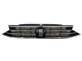 Volkswagen PASSAT B8 Grille calandre supérieure de pare-chocs avant 3G0853651DE