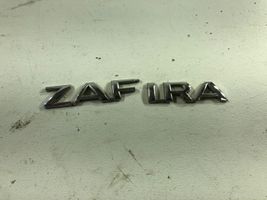 Opel Zafira A Other badges/marks 