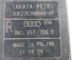 Audi A4 S4 B8 8K Cintura di sicurezza anteriore 