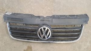 Volkswagen Transporter - Caravelle T5 Grille calandre supérieure de pare-chocs avant 7H5807101