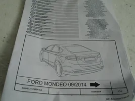 Ford Mondeo MK IV Bampera stūra daļas stiprinājums 15001102