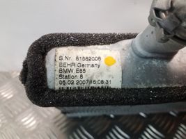 BMW 7 E65 E66 Pečiuko radiatorius 81562006