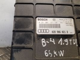 Audi 80 90 S2 B4 Dzinēja vadības bloks 028906021D