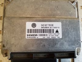 Volkswagen Touareg I Vaihdelaatikon ohjainlaite/moduuli 0AD927755BE